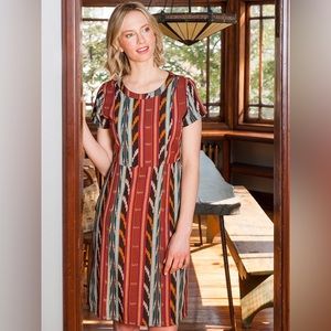 NWOT Mata Traders Bella Dress in Desert Ikat